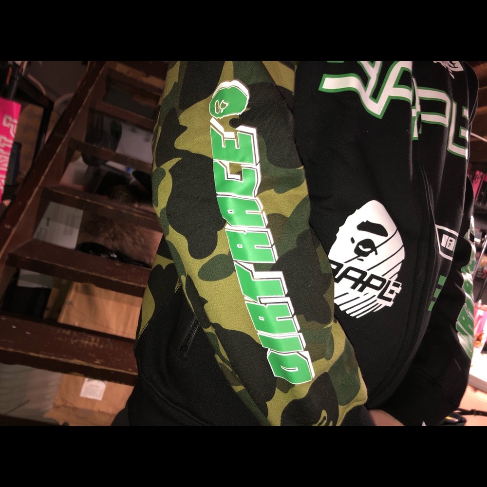 BAPE RACING PREFORMANCE HOODIE - Picture 5 of 8